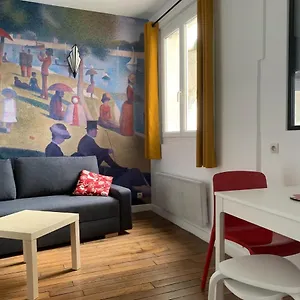 Perfect For 2 Adults And 1 Kid, And Up To 2 Kids - Jourdain 20e, 25mn To Louvre Via Line M11 Appartement